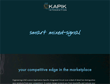 Tablet Screenshot of kapik.com